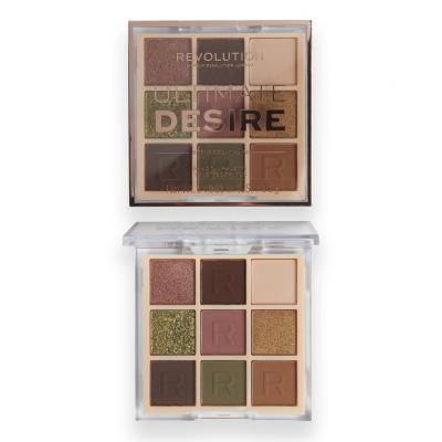 Makeup Revolution London Ultimate Desire Σκιές ματιών για γυναίκες 8,1 gr Απόχρωση Stripped Khaki