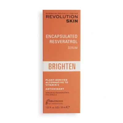 Revolution Skincare Brighten Encapsulated Resveratrol Serum Ορός προσώπου για γυναίκες 30 ml