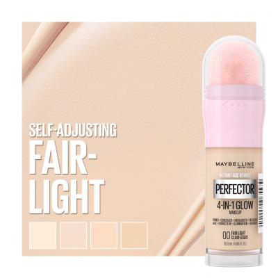 Maybelline Instant Anti-Age Perfector 4-In-1 Glow Make up για γυναίκες 20 ml Απόχρωση 00 Fair