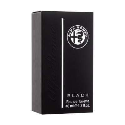 Alfa Romeo Black Eau de Toilette για άνδρες 40 ml