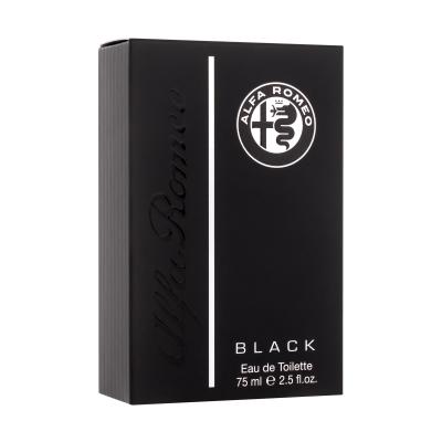 Alfa Romeo Black Eau de Toilette για άνδρες 75 ml