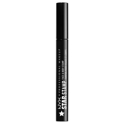 NYX Professional Makeup Star Stamp Face &amp; Body Stamp Eyeliner για γυναίκες 0,96 ml Απόχρωση 01 Star Studded