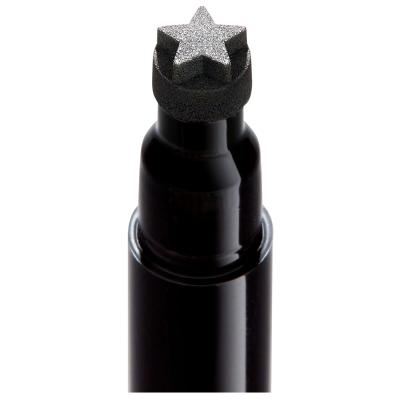 NYX Professional Makeup Star Stamp Face &amp; Body Stamp Eyeliner για γυναίκες 0,96 ml Απόχρωση 01 Star Studded