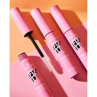 Essence Fix It Like A Boss Brow Fixing Gel Τζέλ φρυδιών για γυναίκες 8,5 ml Απόχρωση Transparent