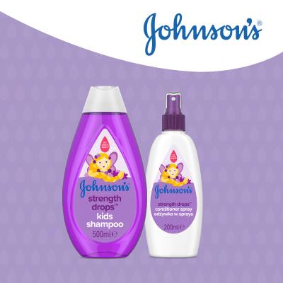 Johnson´s Strength Drops Kids Conditioner Spray Μαλακτικό μαλλιών για παιδιά 200 ml