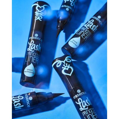 Essence Lash Princess Liner Waterproof Eyeliner για γυναίκες 3 ml Απόχρωση Black