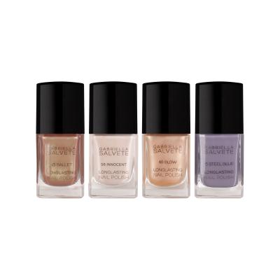 Gabriella Salvete Longlasting Enamel Nail Polish Set Σετ δώρου Βερνίκι νυχιών Longlasting Enamel 11 ml + βερνίκι νυχιών Longlasting Enamel 11 ml 45 Ballet + βερνίκι νυχιών Longlasting Enamel 11 ml 60 Glow + βερνίκι νυχιών Longlasting Enamel 11 ml 15 Steel Blue