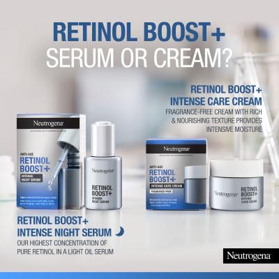 Neutrogena Retinol Boost Intense Night Serum Ορός προσώπου 30 ml