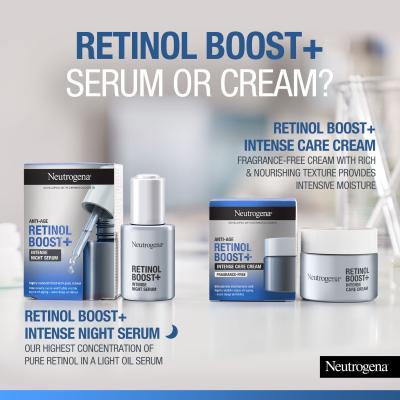 Neutrogena Retinol Boost Intense Care Cream Κρέμα προσώπου ημέρας 50 ml