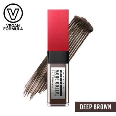 Maybelline Tattoo Brow 36H Styling Gel Τζέλ φρυδιών για γυναίκες 6 ml Απόχρωση 260 Deep Brown