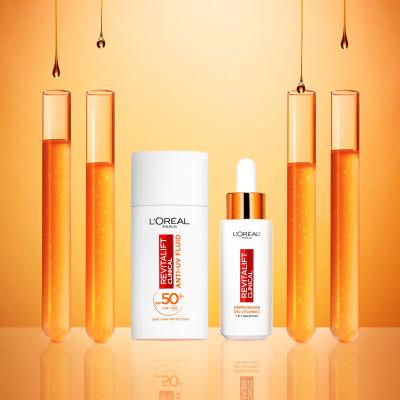 L&#039;Oréal Paris Revitalift Clinical Anti-UV Fluid SPF50+ Κρέμα προσώπου ημέρας 50 ml