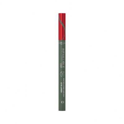 L&#039;Oréal Paris Infaillible Grip 36H Micro-Fine Brush Eye Liner Eyeliner για γυναίκες 0,4 gr Απόχρωση 05 Sage Green