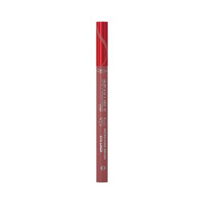 L&#039;Oréal Paris Infaillible Grip 36H Micro-Fine Brush Eye Liner Eyeliner για γυναίκες 0,4 gr Απόχρωση 03 Ancient Rose