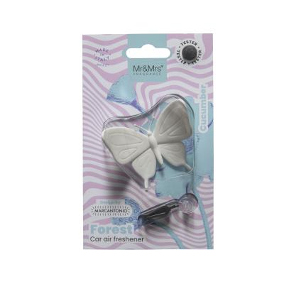 Mr&amp;Mrs Fragrance Forest Butterfly White Αρωματικά αυτοκινήτου 1 τεμ