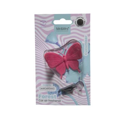 Mr&amp;Mrs Fragrance Forest Butterfly Pink Αρωματικά αυτοκινήτου 1 τεμ