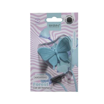 Mr&amp;Mrs Fragrance Forest Butterfly Light Blue Αρωματικά αυτοκινήτου 1 τεμ