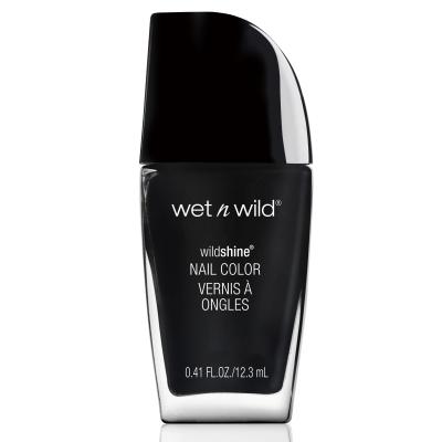 Wet n Wild Wildshine Βερνίκια νυχιών για γυναίκες 12,3 ml Απόχρωση E485D Black Creme