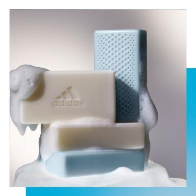 Adidas Deep Care Shower Bar Στερεό σαπούνι για γυναίκες 100 gr