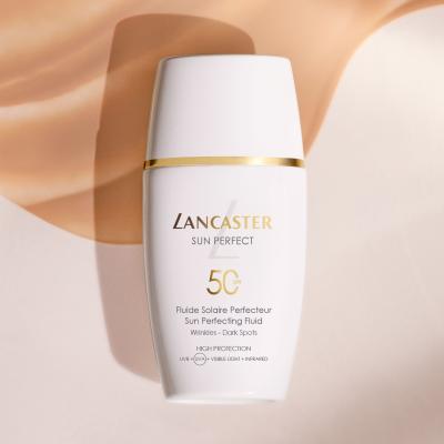 Lancaster Sun Perfect Sun Perfecting Fluid SPF50 Αντιηλιακό προϊόν προσώπου για γυναίκες 30 ml