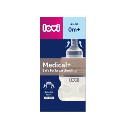 LOVI Medical+ Bottle 0m+ Mini Μπιμπερό για παιδιά 150 ml