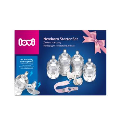 LOVI Newborn Starter Set Girl Μπιμπερό για παιδιά Σετ