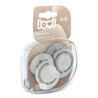 LOVI Harmony Dynamic Soother Boy 6-18m Πιπίλα για παιδιά 2 τεμ