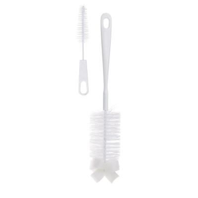 Canpol babies Bottle And Teat Brush With Sponge Καθαρισμός και απολύμανση για παιδιά 2 τεμ