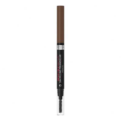 L&#039;Oréal Paris Infaillible Brows 24H Filling Triangular Pencil Μολύβι για τα φρύδια για γυναίκες 1 ml Απόχρωση 05 Brunette