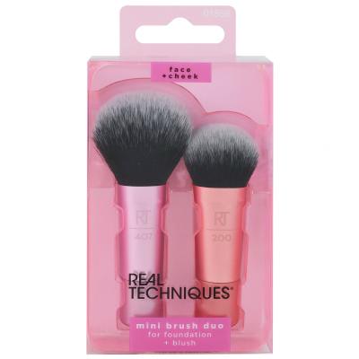 Real Techniques Brushes Mini Brush Duo Πινέλο για γυναίκες Σετ