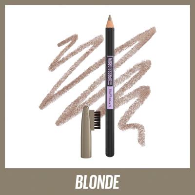 Maybelline Express Brow Shaping Pencil Μολύβι για τα φρύδια για γυναίκες 4,3 gr Απόχρωση 02 Blonde