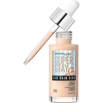 Maybelline Super Stay 24H Skin Tint + Vitamin C Make up για γυναίκες 30 ml Απόχρωση 5.5