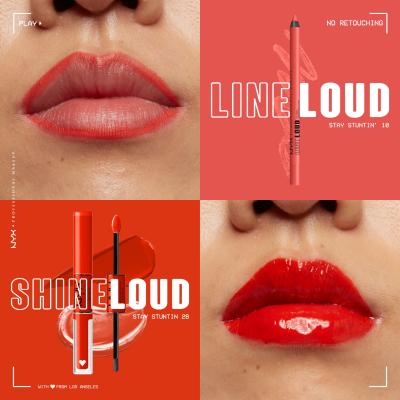 NYX Professional Makeup Line Loud Μολύβι για τα χείλη για γυναίκες 1,2 gr Απόχρωση 10 Stay Stuntin