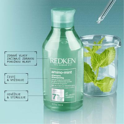 Redken Amino-Mint Shampoo Σαμπουάν για γυναίκες 300 ml