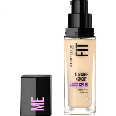 Maybelline Fit Me! SPF18 Make up για γυναίκες 30 ml Απόχρωση 110 Porcelain