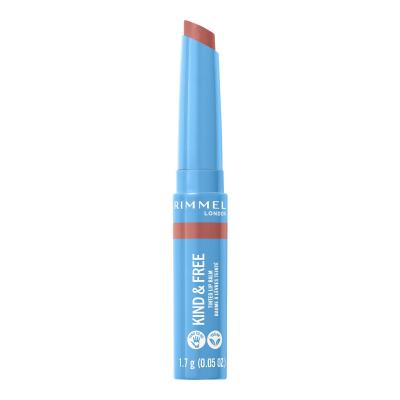 Rimmel London Kind &amp; Free Tinted Lip Balm Βάλσαμο για τα χείλη για γυναίκες 4 gr Απόχρωση 002 Natural Apricot