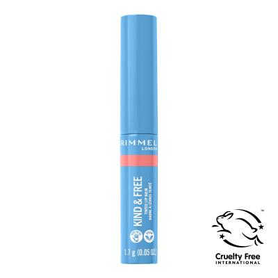 Rimmel London Kind &amp; Free Tinted Lip Balm Βάλσαμο για τα χείλη για γυναίκες 4 gr Απόχρωση 004 Hibiscus Blaze