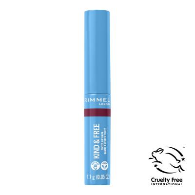 Rimmel London Kind &amp; Free Tinted Lip Balm Βάλσαμο για τα χείλη για γυναίκες 4 gr Απόχρωση 006 Berry Twist