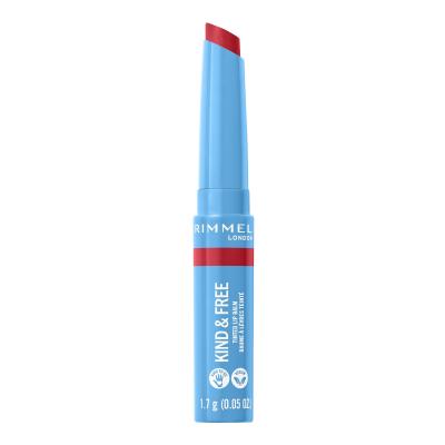 Rimmel London Kind &amp; Free Tinted Lip Balm Βάλσαμο για τα χείλη για γυναίκες 4 gr Απόχρωση 005 Turbo Red