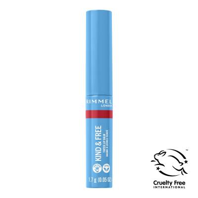 Rimmel London Kind &amp; Free Tinted Lip Balm Βάλσαμο για τα χείλη για γυναίκες 4 gr Απόχρωση 005 Turbo Red