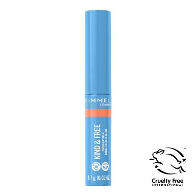 Rimmel London Kind &amp; Free Tinted Lip Balm Βάλσαμο για τα χείλη για γυναίκες 4 gr Απόχρωση 003 Tropical Spark