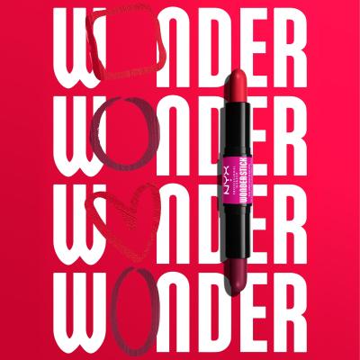 NYX Professional Makeup Wonder Stick Blush Ρουζ για γυναίκες 8 gr Απόχρωση 05 Bright Amber And Fuchsia