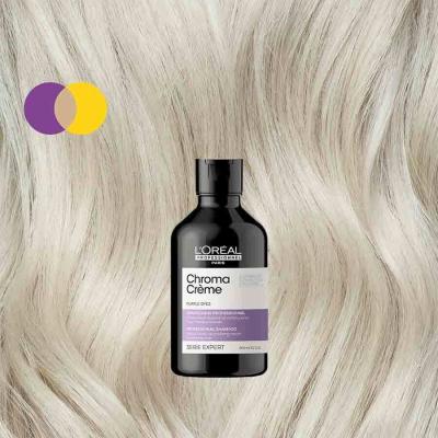 L&#039;Oréal Professionnel Chroma Crème Professional Shampoo Purple Dyes Σαμπουάν για γυναίκες 300 ml