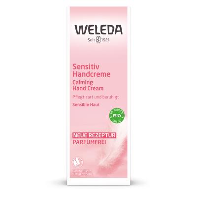 Weleda Sensitive Calming Hand Cream Κρέμα για τα χέρια για γυναίκες 50 ml