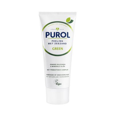 Purol Green Peeling With Sea Sand Προϊόντα απολέπισης προσώπου για γυναίκες 100 ml