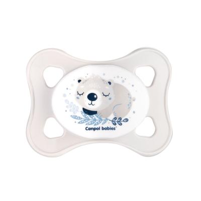 Canpol babies Sleepy Koala Mini Soother Grey 0-2m Πιπίλα για παιδιά 2 τεμ