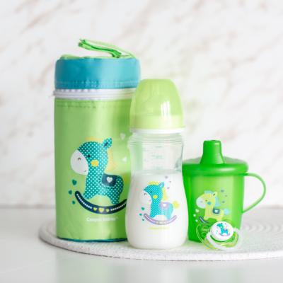 Canpol babies Toys Non-Spill Cup Green 9m+ Ποτήρι για παιδιά 250 ml