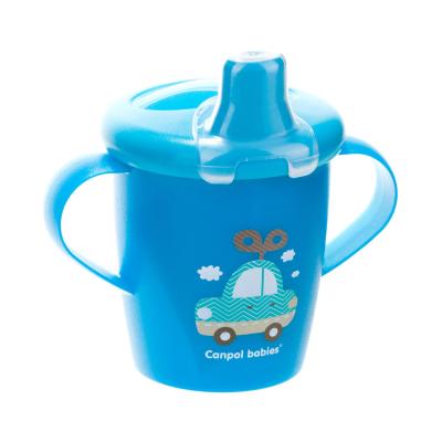 Canpol babies Toys Non-Spill Cup Blue 9m+ Ποτήρι για παιδιά 250 ml