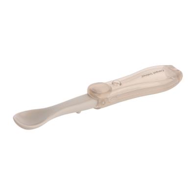 Canpol babies Travel Spoon Foldable Grey Είδη Φαγητού για παιδιά 1 τεμ