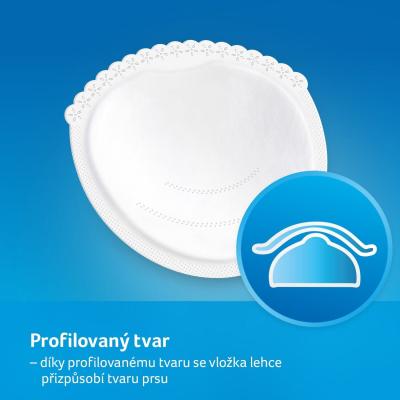 LOVI Discreet Elegance Disposable Breast Pads Black Επιθέματα στήθους για γυναίκες Σετ