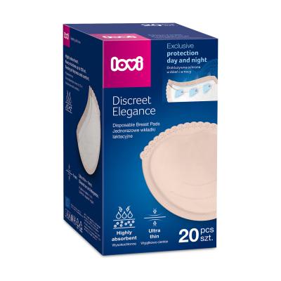 LOVI Discreet Elegance Disposable Breast Pads Beige Επιθέματα στήθους για γυναίκες Σετ